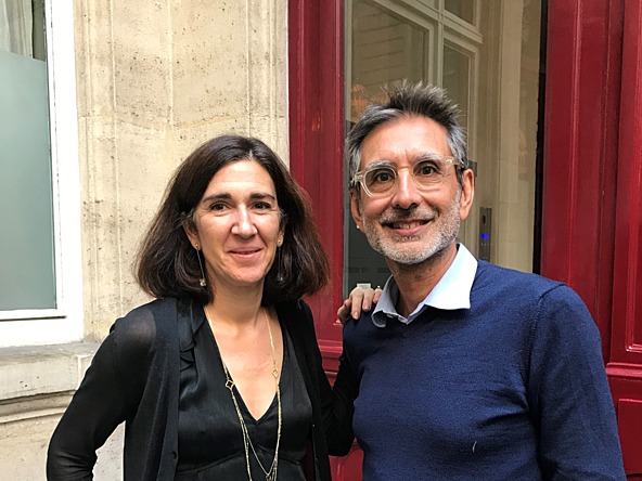 Mireille Messine and Stephane Amarsy